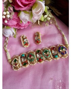Pachi Kundan Choker Set 003