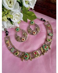 Pachi Kundan Choker Set 007
