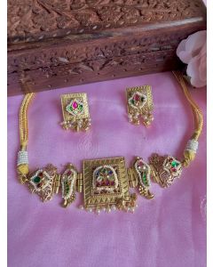 Pachi Kundan Choker Set 004