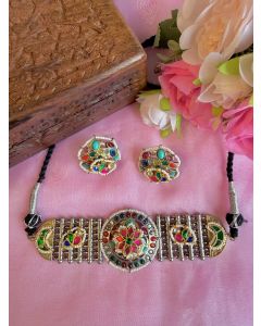 Pachi Kundan Choker Set 008