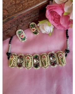 Pachi Kundan Choker Set 006
