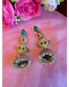 Pachi Kundan Earring 016