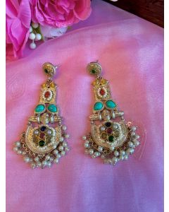 Pachi Kundan Earring 018