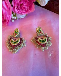 Pachi Kundan Earing 020