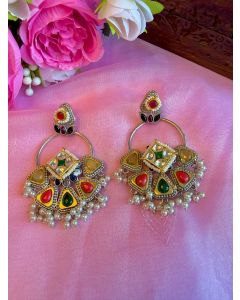 Pachi Kundan Earring 022