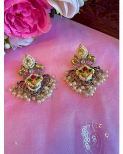 Pachi Kundan Earring 025