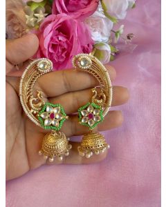 Pachi Kundan Ear Cuff 04