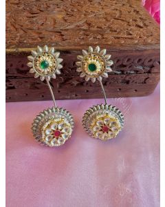 Pachi Kundan Ear Cuffs 006