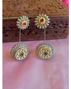Pachi Kundan Ear Cuffs 007
