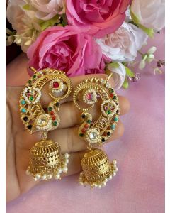 Pachi Kundan Ear Cuffs 008