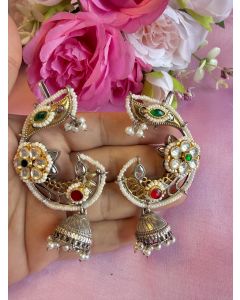 Pachi Kundan Ear Cuffs 009