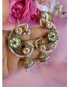 Pachi Kundan Ear Cuffs 010